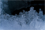 gefrorene wassertropfen